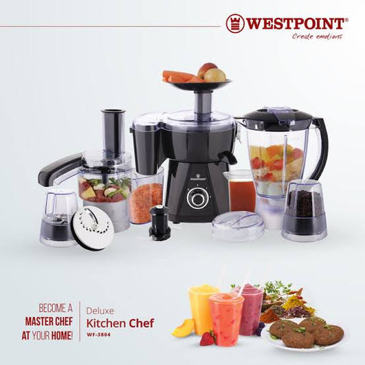 Westpoint Deluxe Kitchen Chef Food Processor WF-3804 - Win Bachat