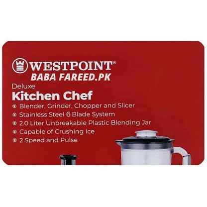 Westpoint Deluxe Kitchen Chef WF-393 - Win Bachat