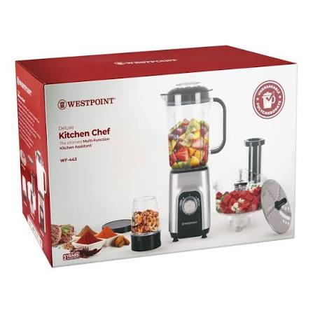 Westpoint Deluxe Kitchen Chef WF-443 Silver - Win Bachat