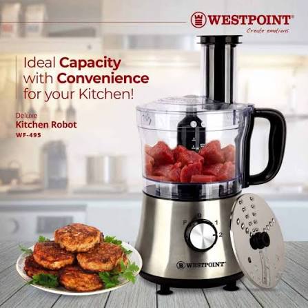 Westpoint Deluxe Kitchen Robot & Vegetable Cutter WF-495 - Win Bachat