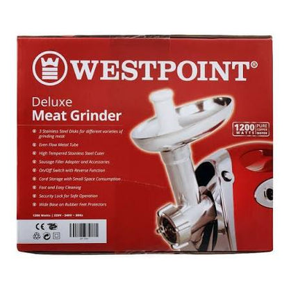 Westpoint Deluxe Meat Grinder WF-1045 - Win Bachat