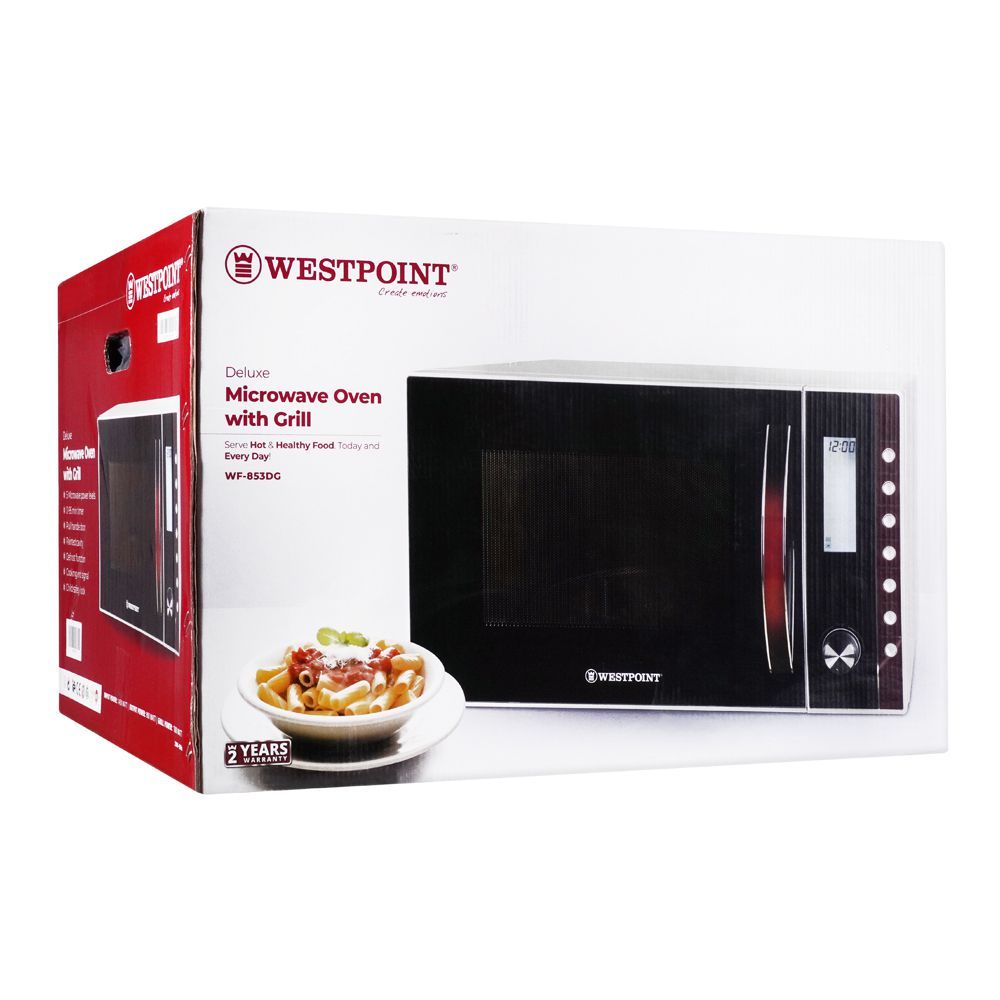 Westpoint Deluxe Microwave Oven with Grill WF-853 - Win Bachat