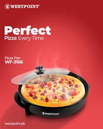 Westpoint Deluxe Non-Stick Pizza Pan WF-3166 - Win Bachat