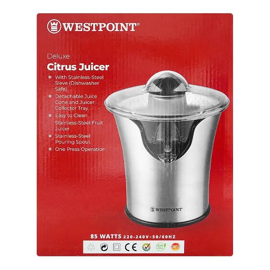 Westpoint Deluxe Stainless Steel Citrus Juicer WF-554 - Win Bachat