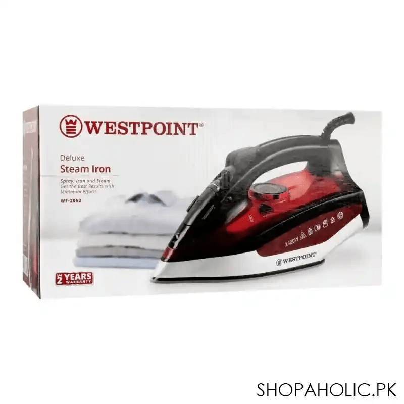 Westpoint Deluxe Steam Iron WF-2063 - Win Bachat