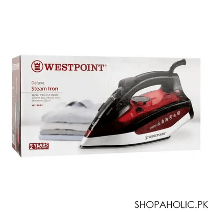 Westpoint Deluxe Steam Iron WF-2063 - Win Bachat