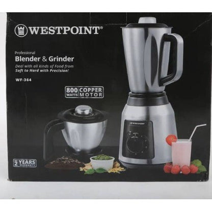 Westpoint Deluxe Steel Body Blender & Grinder WF-364 - Win Bachat