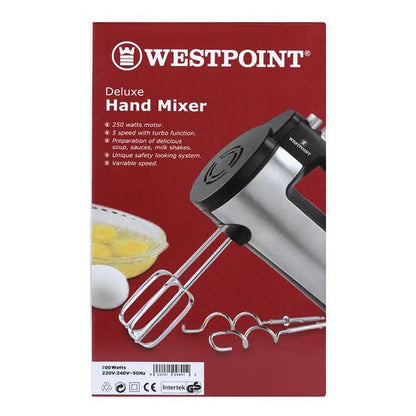 Westpoint Deluxe Steel Body Hand Mixer WF-9801 - Win Bachat