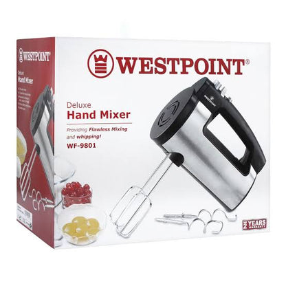 Westpoint Deluxe Steel Body Hand Mixer WF-9801 - Win Bachat