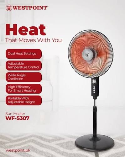 Westpoint Deluxe Sun Heater WF-5307 - Win Bachat
