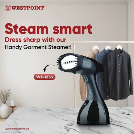 Westpoint Handy Garment Steamer WF-1253 - Win Bachat