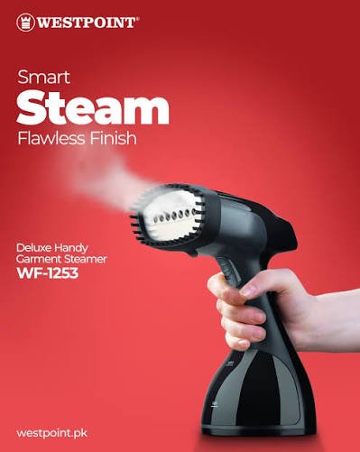 Westpoint Handy Garment Steamer WF-1253 - Win Bachat