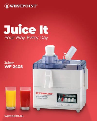 Westpoint Hard Fruit Juicer WF-2405 - Win Bachat