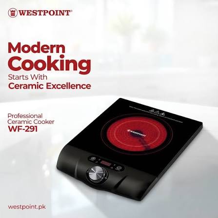 Westpoint Professional Ceramic Cooker WF-291 - Win Bachat
