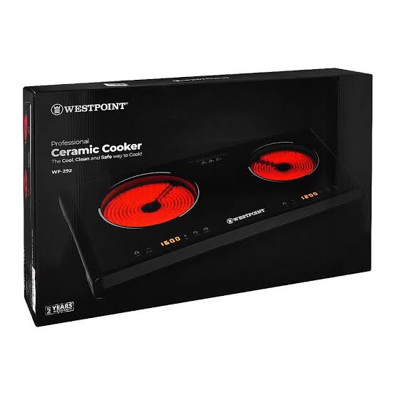Westpoint Professional Double Ceramic Cooker WF-292 - Win Bachat