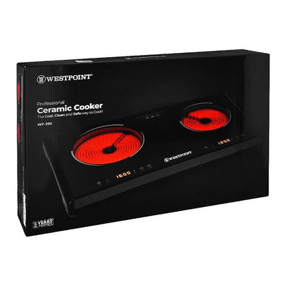 Westpoint Professional Double Ceramic Cooker WF-292 - Win Bachat