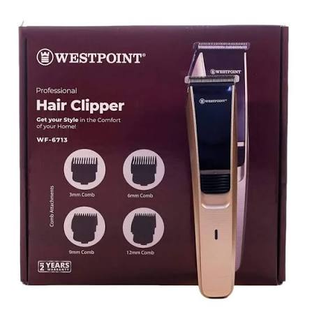 Westpoint Professional Hair Clipper WF-6713 - Win Bachat