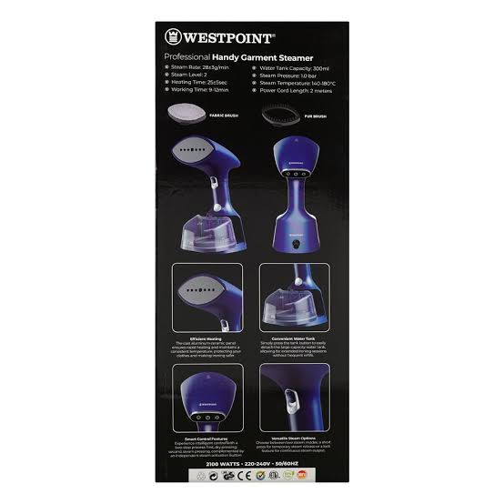 Westpoint Professional Handy Garment Steamer WF-1353 - Win Bachat