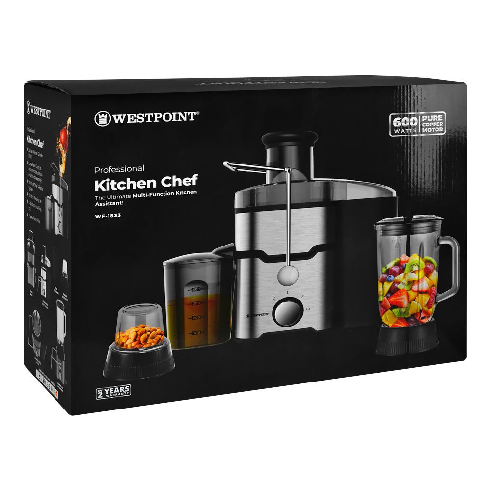 Westpoint Professional Kitchen Chef 600W WF-1833 - Win Bachat