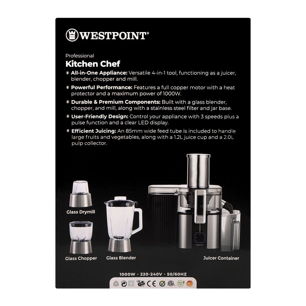 Westpoint Professional Kitchen Chef WF-1847 - Win Bachat