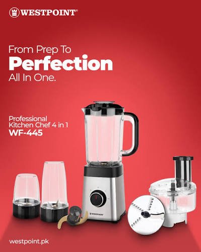Westpoint Professional Kitchen Chef WF-445 - Win Bachat