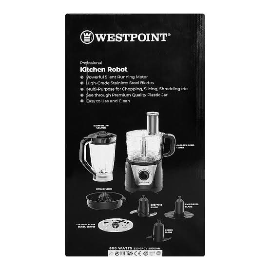 Westpoint Professional Kitchen Robot WF-4981 - Win Bachat
