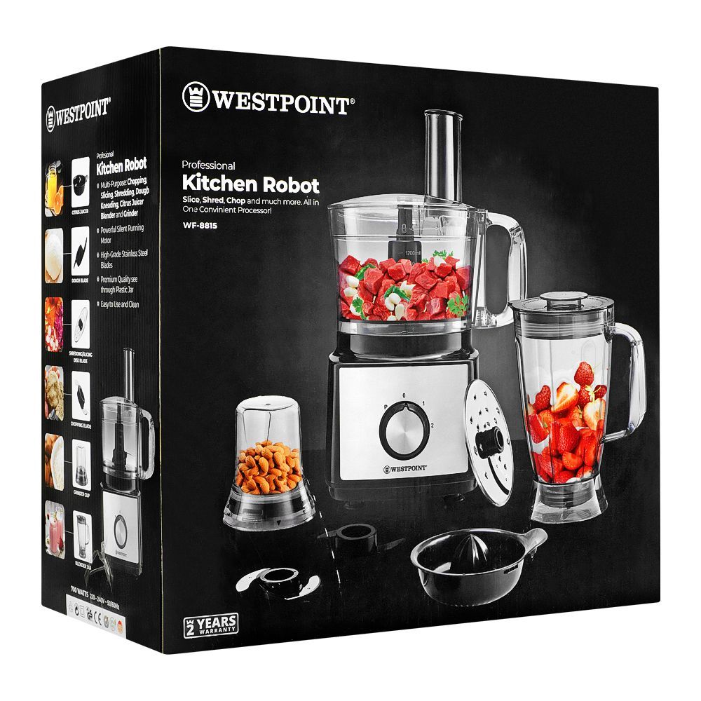 Westpoint Professional Kitchen Robot WF-8815 - Win Bachat