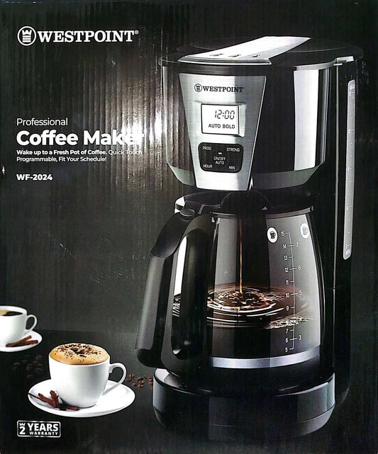 Westpoint Professional Programmable Coffee Maker WF-2024 - Win Bachat