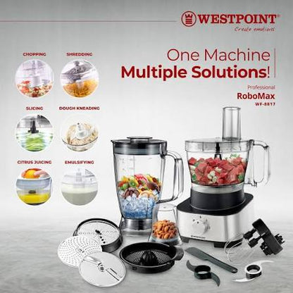 Westpoint Professional RoboMax Food Processor WF-8817 - Win Bachat