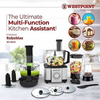 Westpoint Professional RoboMax Multifunction Food Processor WF-8819 - Win Bachat