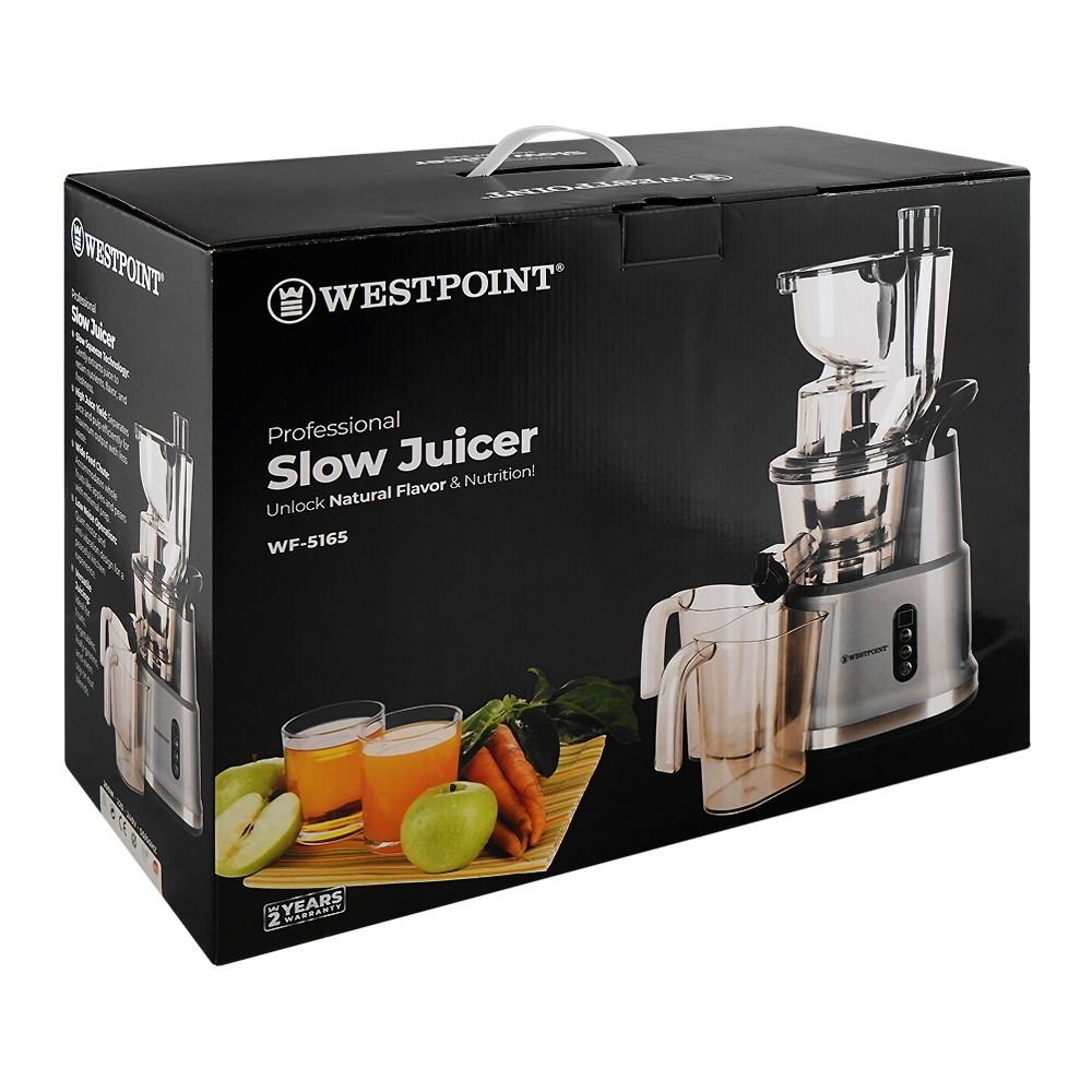 Westpoint Professional Slow Juicer WF-5165 - Win Bachat