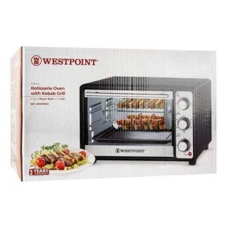 Westpoint Rotisserie Oven with Kebab Grill WF-2800R - Win Bachat