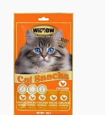 WIMOW CAT CREAMY TREAT (CHICKEN) 15G X 5 STRIP - Win Bachat