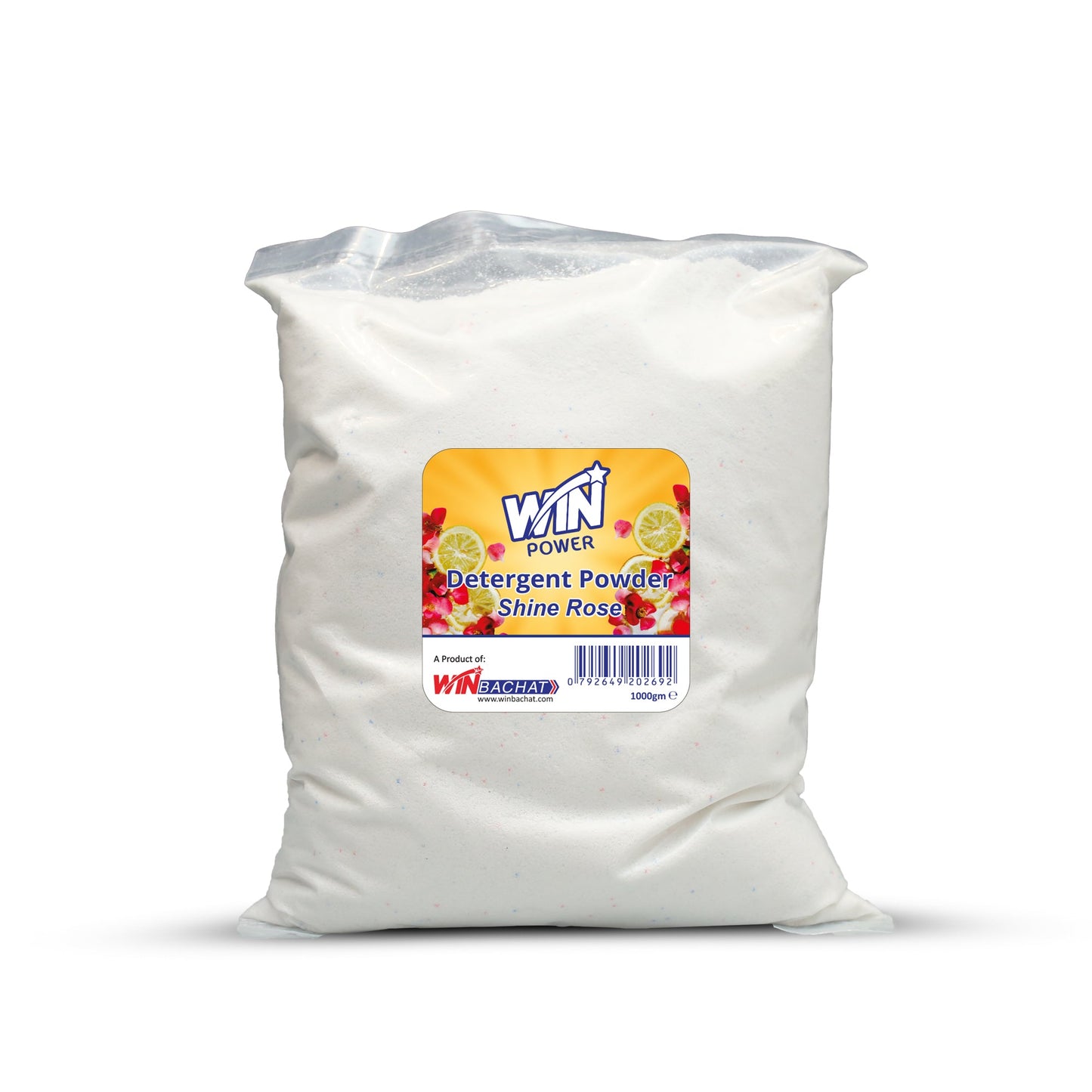 WIN POWER DETERGENT SHINE ROSE - 1000gm - Win Bachat