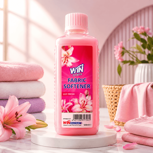 Win Power Fabric Softener Lily Fresh - 500Ml - Win Bachat