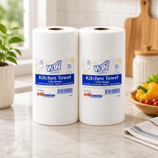 Win Power Kitchen Roll - 2Pc - Win Bachat