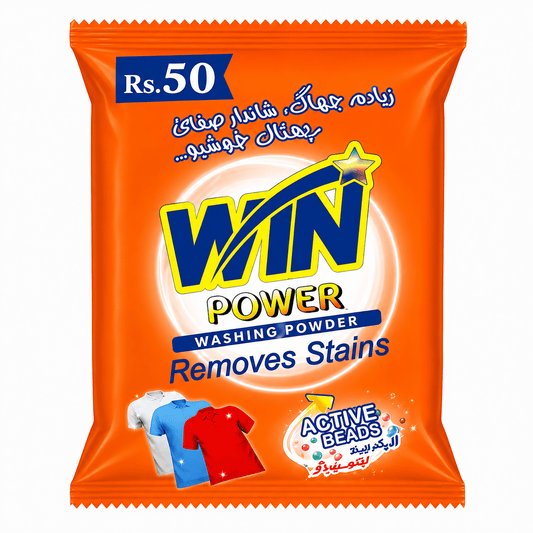 Win Power Washing Powder - Win Bachat
