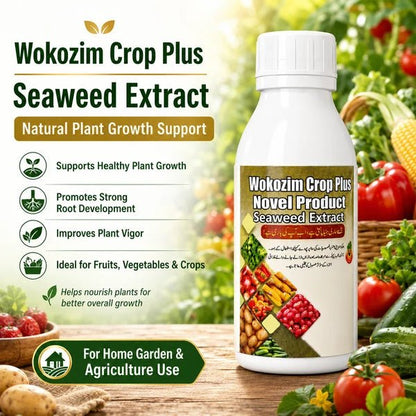 Wokozim Crop Plus Seaweed Extract 100ml – Natural Plant Growth Support - Win Bachat