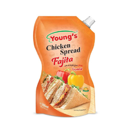 YOUNGS CHICKEN SPREAD FAJITA 200ML - Win Bachat