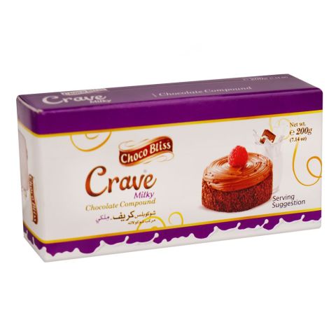 YOUNGS CHOCO BLISS CRAVE BAR MILKY CHOCOLATE 200G - Win Bachat