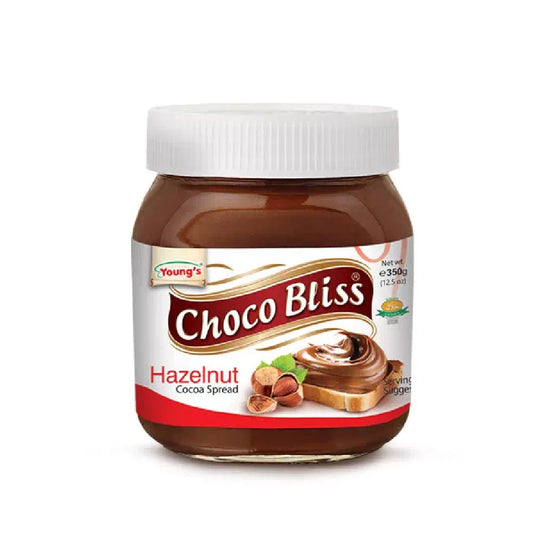 YOUNGS CHOCO BLISS SPREAD HAZELNUT 350G - Win Bachat