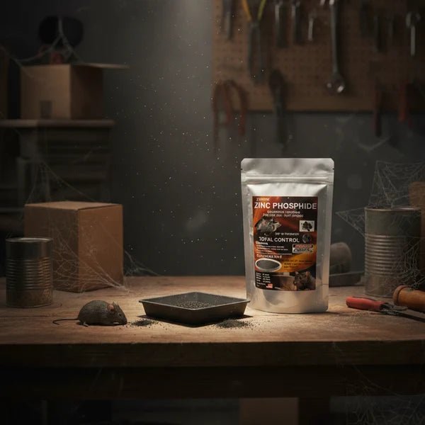 Zinc Phosphide Rat Control Powder 100g - Win Bachat